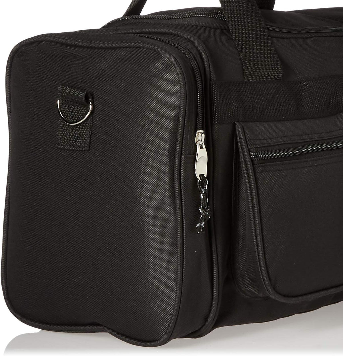 Rockland Duffel Bag, Black, 18.5 in X 10.5 in X 8.5 in (Pack of 12)