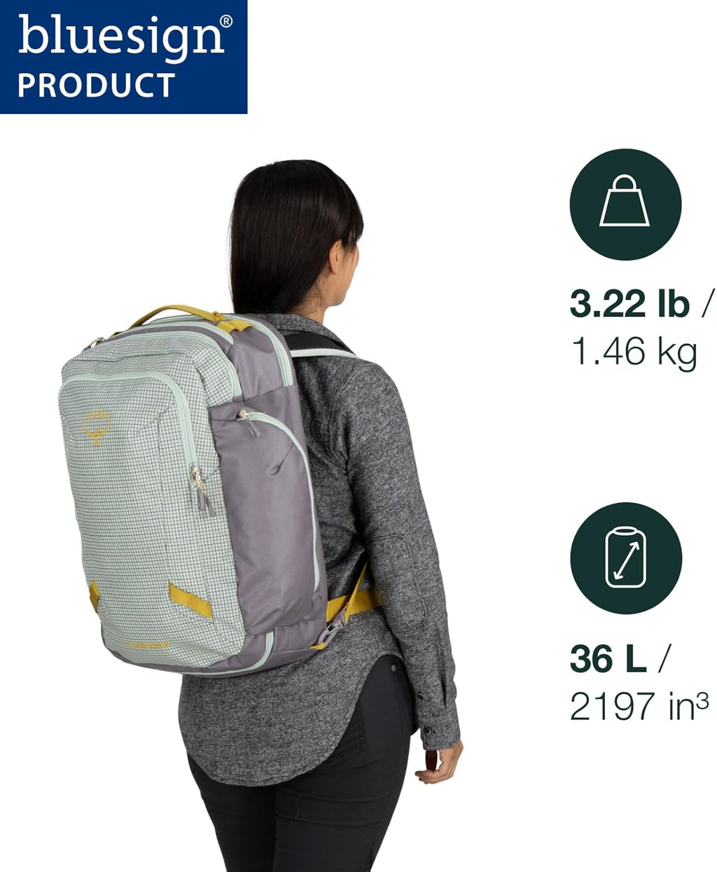Osprey Transporter 36L Travel Pack, Euphoria Purple