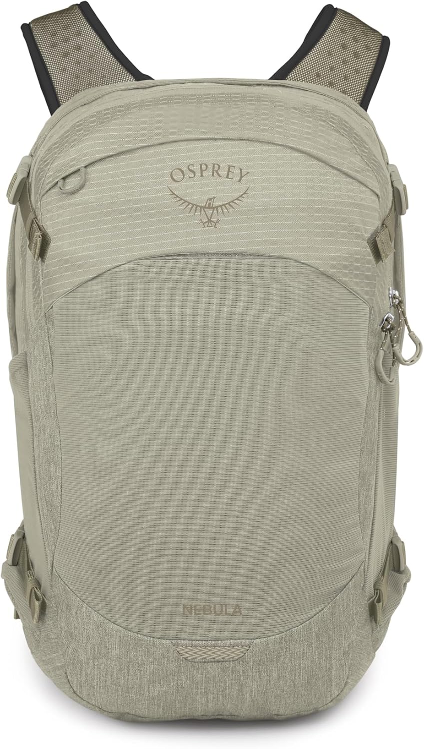 Osprey Nebula Commuter Backpack - Everyday Bag with Laptop Sleeve and Bottle Pockets, Sandy Grey/Olive Tan Heather