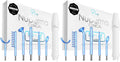 Pure Daily Care NuDerma Clinical Portable Skin Therapy Wand, Machine with 6 Fusion Neon + Argon Wands – Anti Aging - Clarifying - Skin Tightening & Radiance - Wrinkle Reducing (Pack of 2)