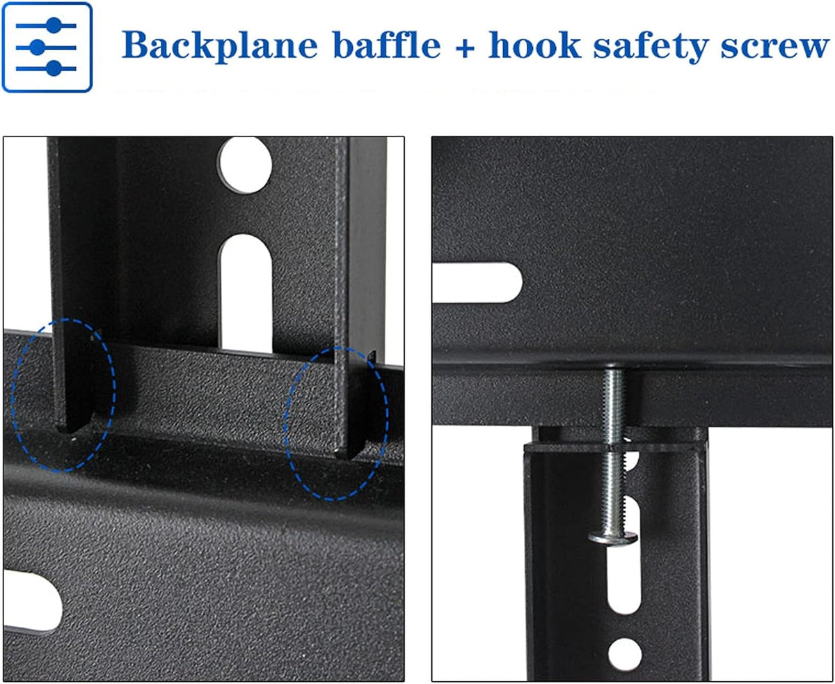 Universal TV Stand TV Stand Base TV Ceiling Mount Bracket Telescopic Tilt Adjustable TV Stand Double Pole Single Screen Hanger for Most 60-100 Inch LED, LCD Flat Screen TVs Tv Stan