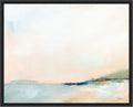 Amanti Art Framed Canvas Wall Art 23x28 Open Sky Over Water by Sue Schlabach, Framed Wall Art Canvas, Abstract Artwork, Modern Decor, Medium Poster Painting for Living Room, Bedroom, Bathroom,