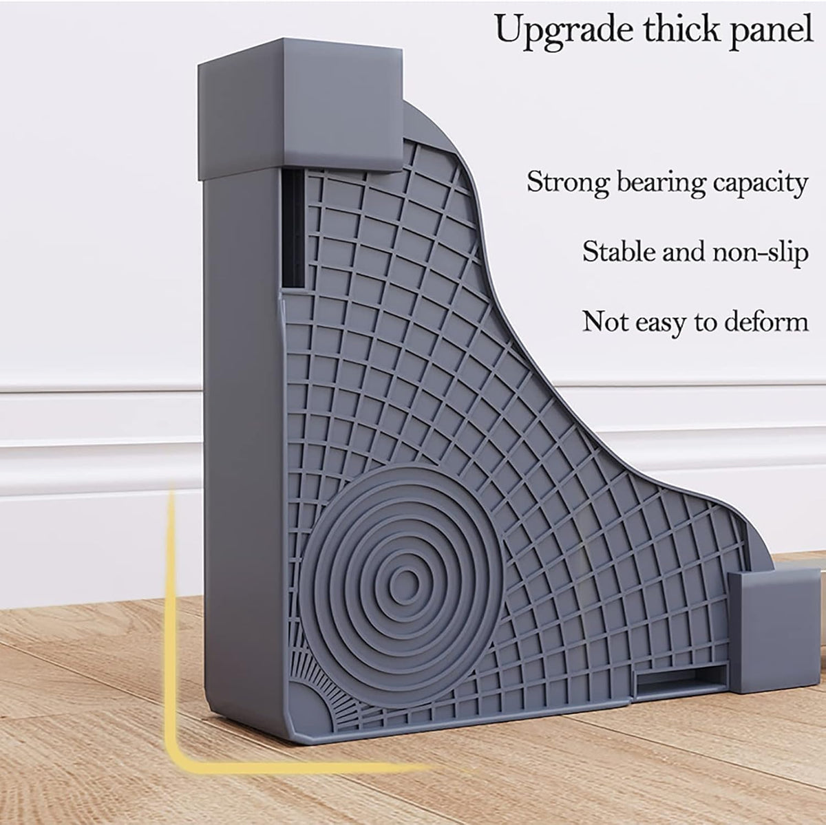 Adjustable Washing Machine Stand, Portable Mini Fridge Riser with 4 Wheels, Washer Pedestal, Washer and Dryer Base, Multi-Functional Movable Universal Base Stand, 45-66cm