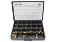 1250 Piece Grade 8 SAE Fine Thread Hex Head Bolt, Washer, Nut Assortment