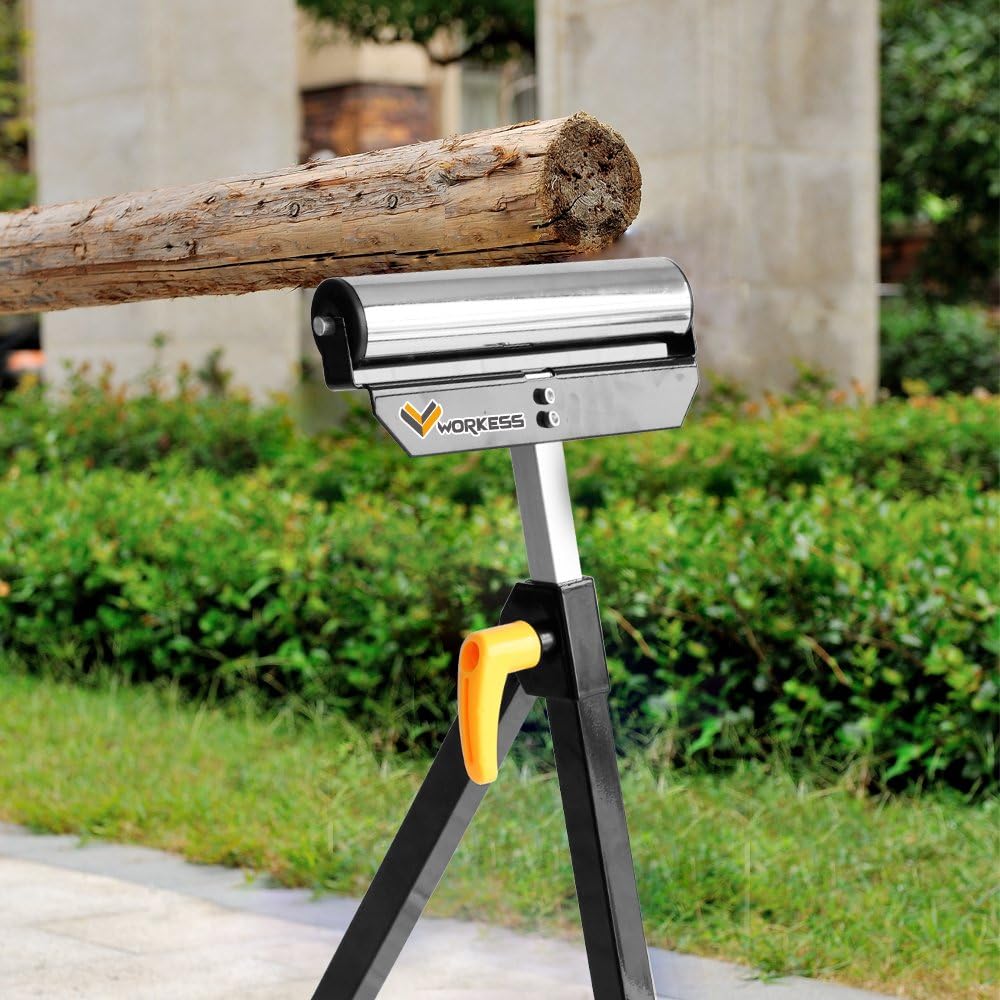 WORKESS Roller Support Stand Portable Table Saw Stand