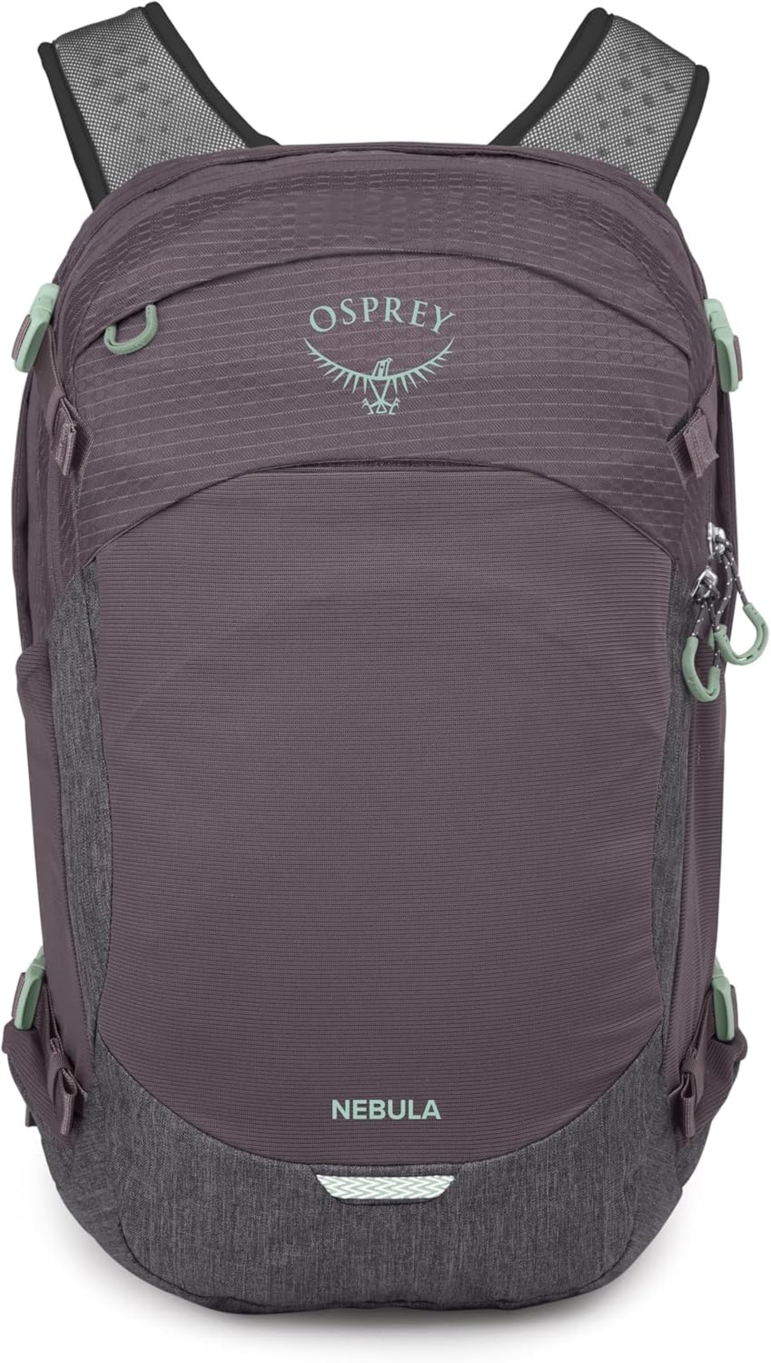 Osprey Nebula Commuter Backpack - Everyday Bag with Laptop Sleeve and Bottle Pockets, Graphite Purple Heather