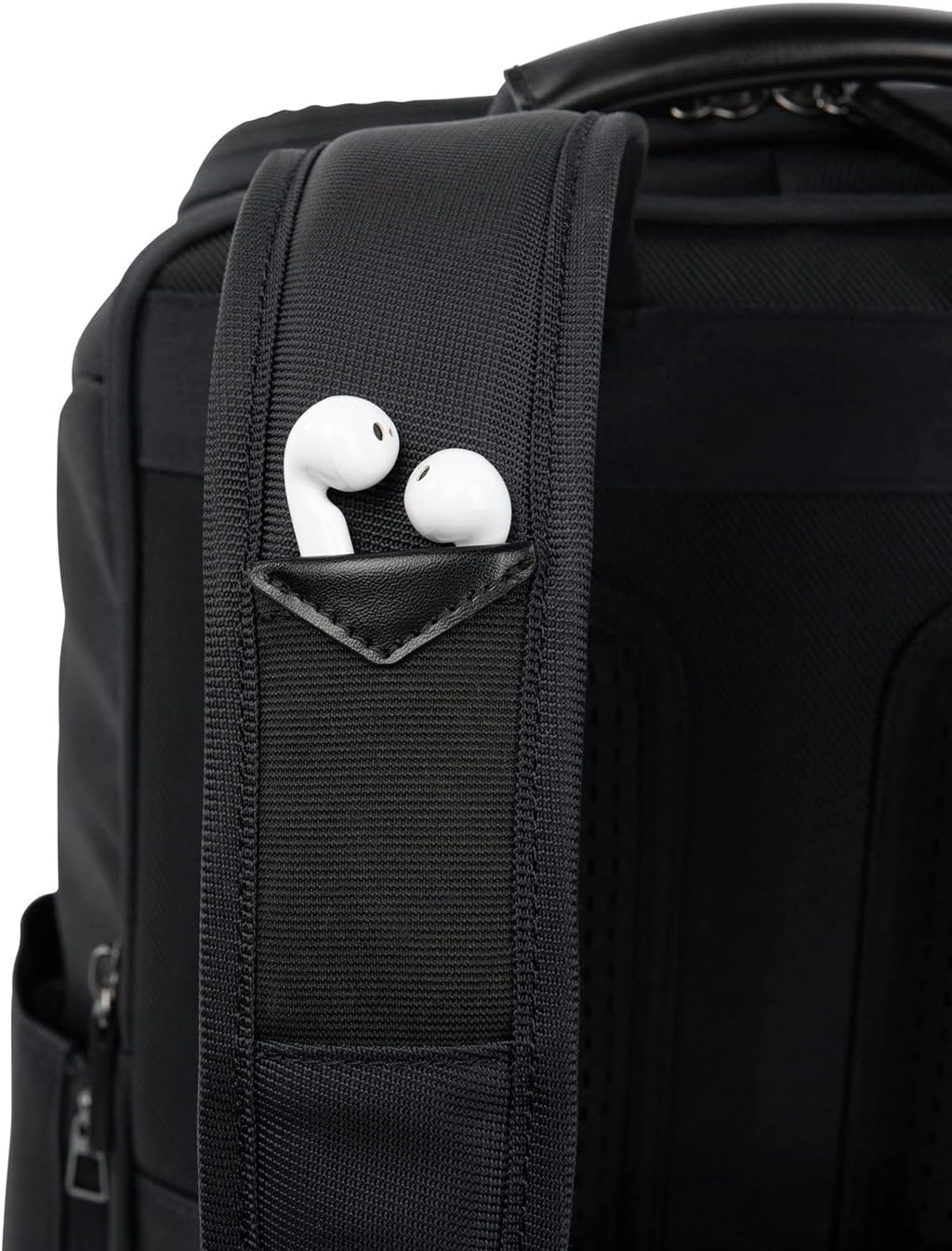 Travelpro Crew Executive Choice 3 Slim Backpack fits up to 15.6 Laptops and Tablets, Men and Women, Water-Resistant, Jet Black