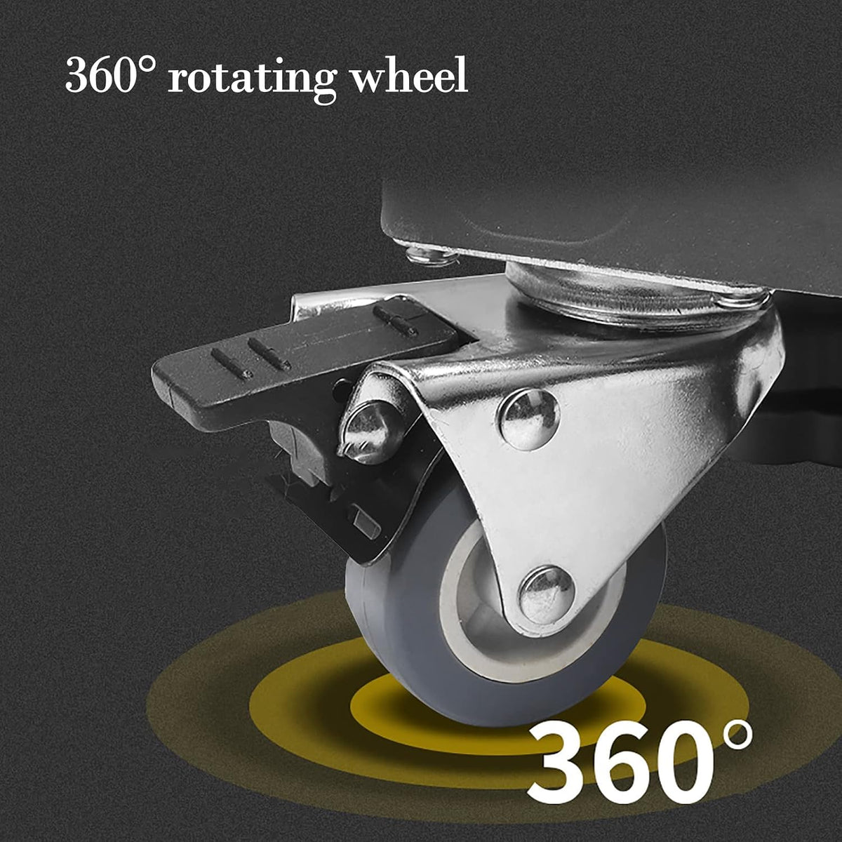 Washing Machine Stand Base, Washer and Dryer Stand Furniture Dolly, Universal Mobile Roller with 4 Locking Wheels, Multi-Functional Adjustable Pedestal with 4 Strong Feet