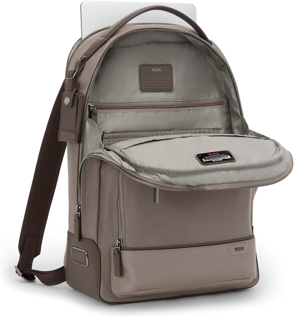 TUMI - Harrison Warren Backpack - Men's Laptop Pack fits up to 15' Screen - Business & Travel Bag - Taupe Driftwood