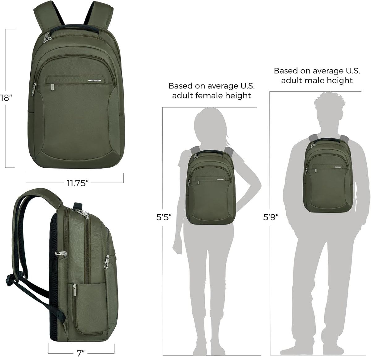 Travelon Anti-Theft Classic Large Backpack