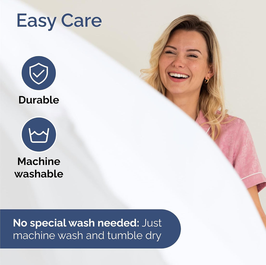Bulk Case Pack of 16 Sheet Sets - (16) Complete Twin XL Size Sheet Sets with Deep Pockets - Wholesale Bulk Bedding for Hotels, Spas & Airbnbs - Breathable, Cooling & Wrinkle Free - (Twin XL, White)