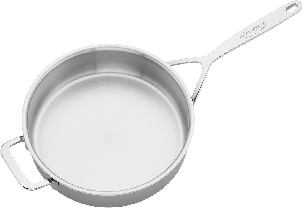 Demeyere 5-Plus Stainless Steel 3-qt Saute Pan
