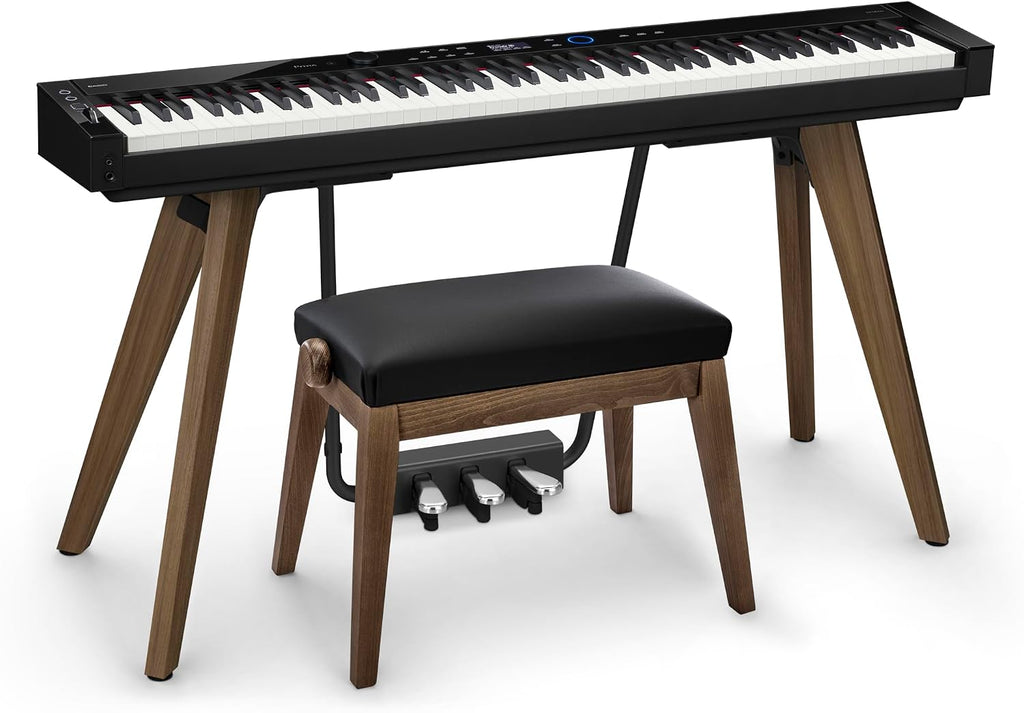 Casio Hidrau Kōbe BG-50 Piano Bench - Black
