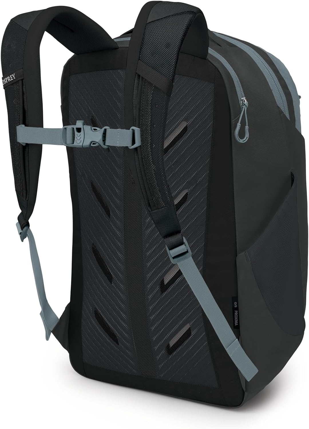 Osprey Proxima 30L Campus Laptop Backpack - Everyday Bag with Tech Storage, Bottle Pockets & Comfortable Carry, Black-Shale Grey