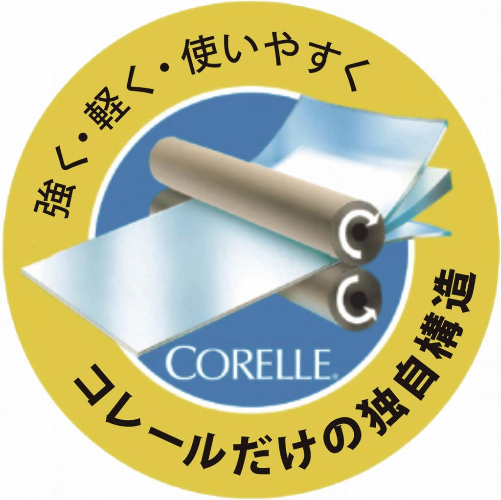 CORELLE CP-9626 Plate, Plate, Width 8.9 x Depth 8.9 x Height 2.6 inches (22.5 x 22.5 x 6.5 cm), Unbreakable, Lightweight, Winter Frost White, Square, Large Bowl, Set of 5