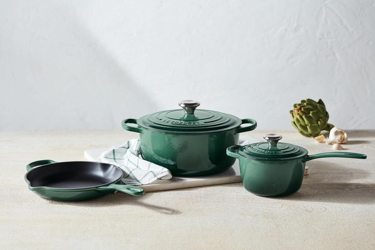Le Creuset Enameled Cast Iron Signature Saucepan, 2.25 qt., Artichaut