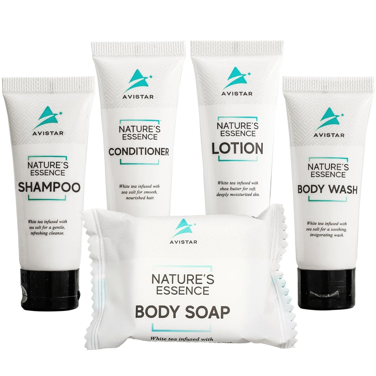 270 Piece Hotel Soap & Bulk Toiletries - Travel Essentials for BnB Hosts & Guests - Hotel Shampoo & Conditioner Supplies for Guests, Hotel Toiletries Bulk Set, Mini Bulk Travel Size Toiletries