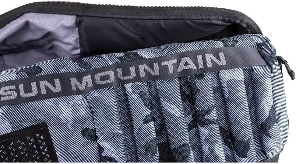 Sun Mountain Kube Golf Travel Bag, 2-Wheel Rolling System-Compact Storage Case