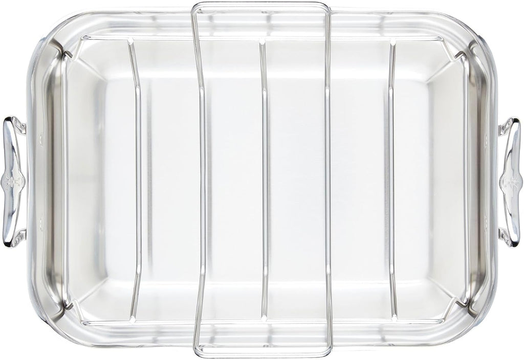 Hestan Provisions – 16.5' Classic Clad Roaster with Stainless Steel Rack