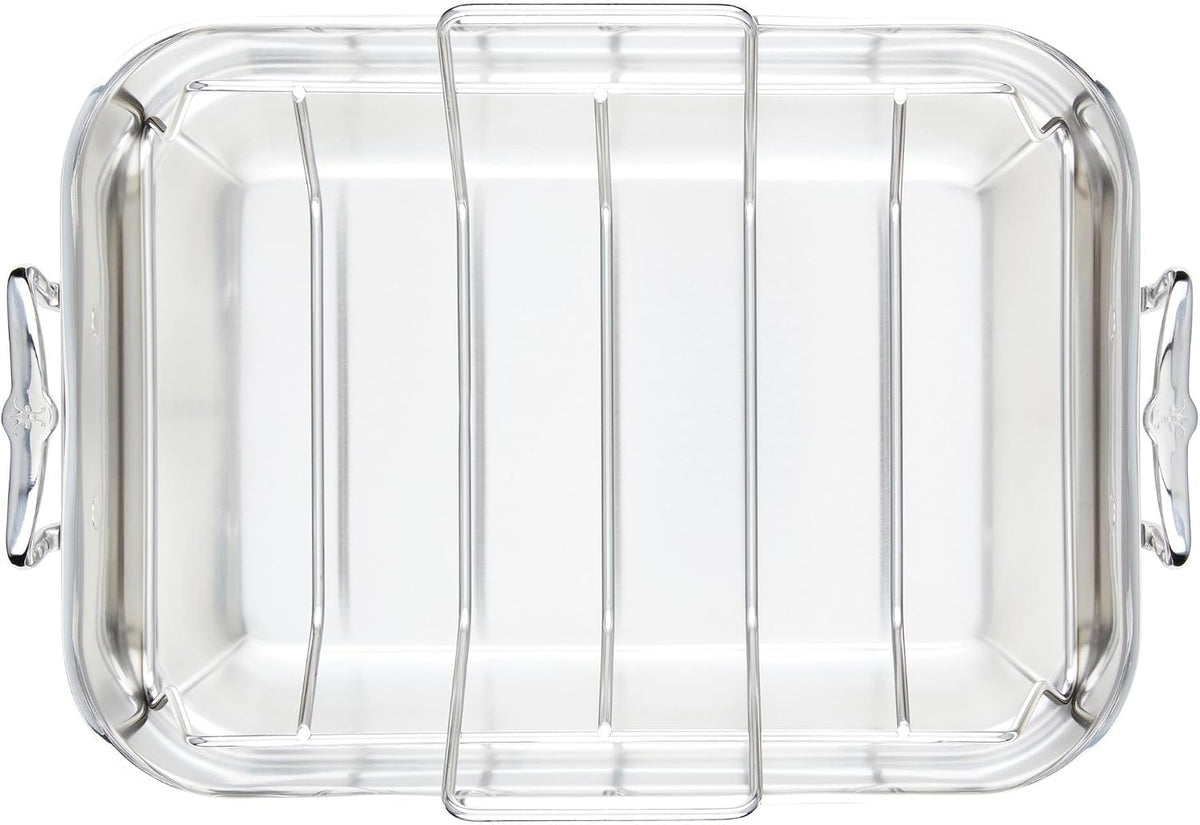 Hestan Provisions – 16.5' Classic Clad Roaster with Stainless Steel Rack