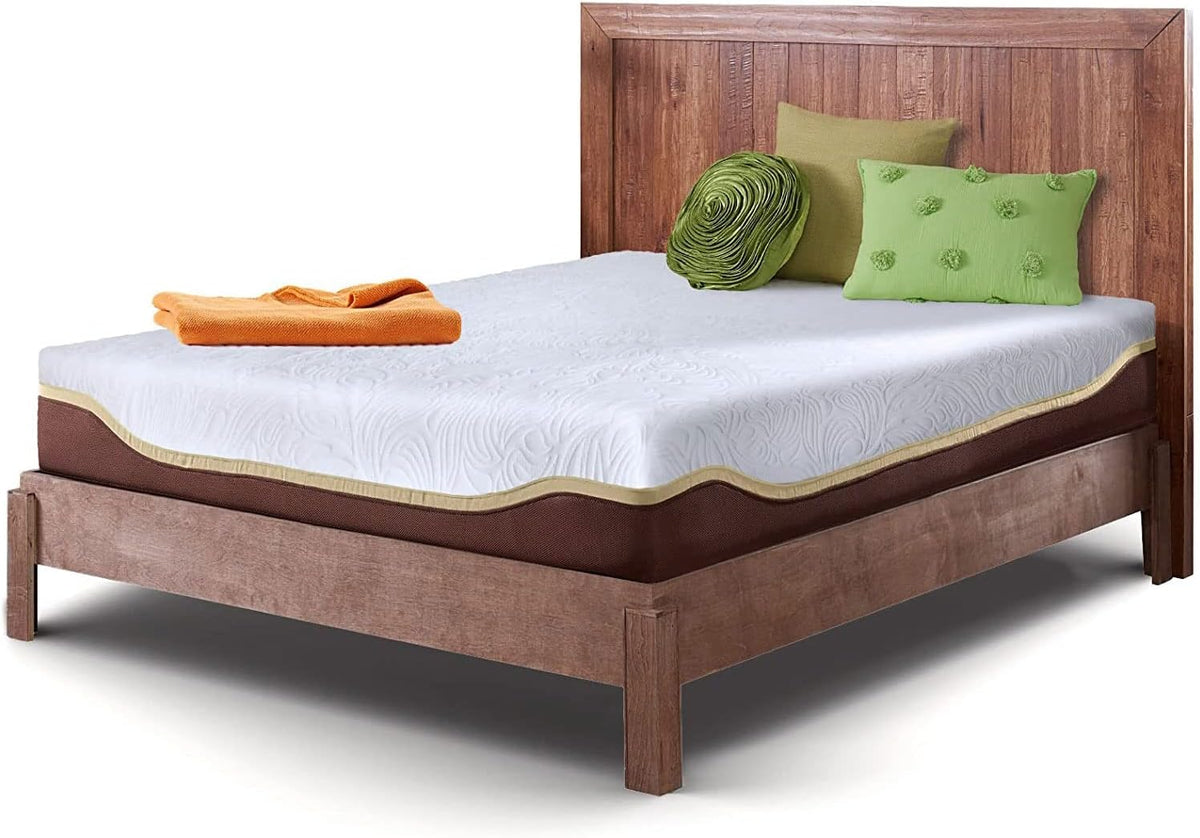 Live and Sleep Elite - RV Short Queen Memory Foam Mattress - Cooling Bed in a Box - Firm Support, CertiPUR Certified - Trailer/Camper/Trailer, Motorhome, RV Short Queen Size