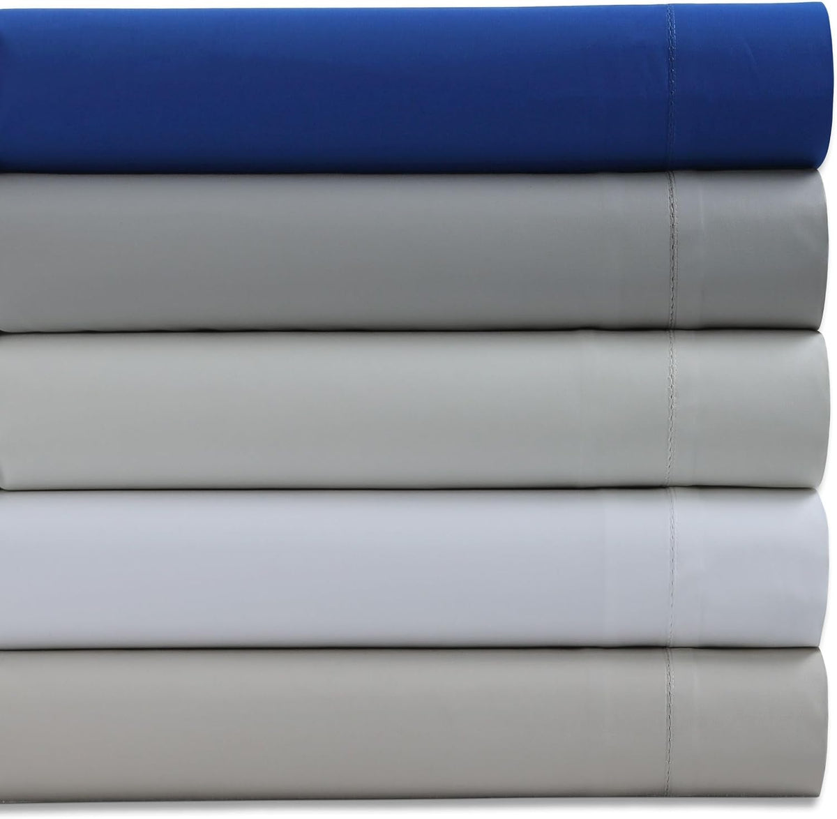 Tribeca Living 1000 Thread Count Egyptian Cotton Sheets Queen Size - Silky Smooth Sateen Weave for Luxurious Sleep - 22 Inch Deep Pocket 4-Piece Set in Ivory