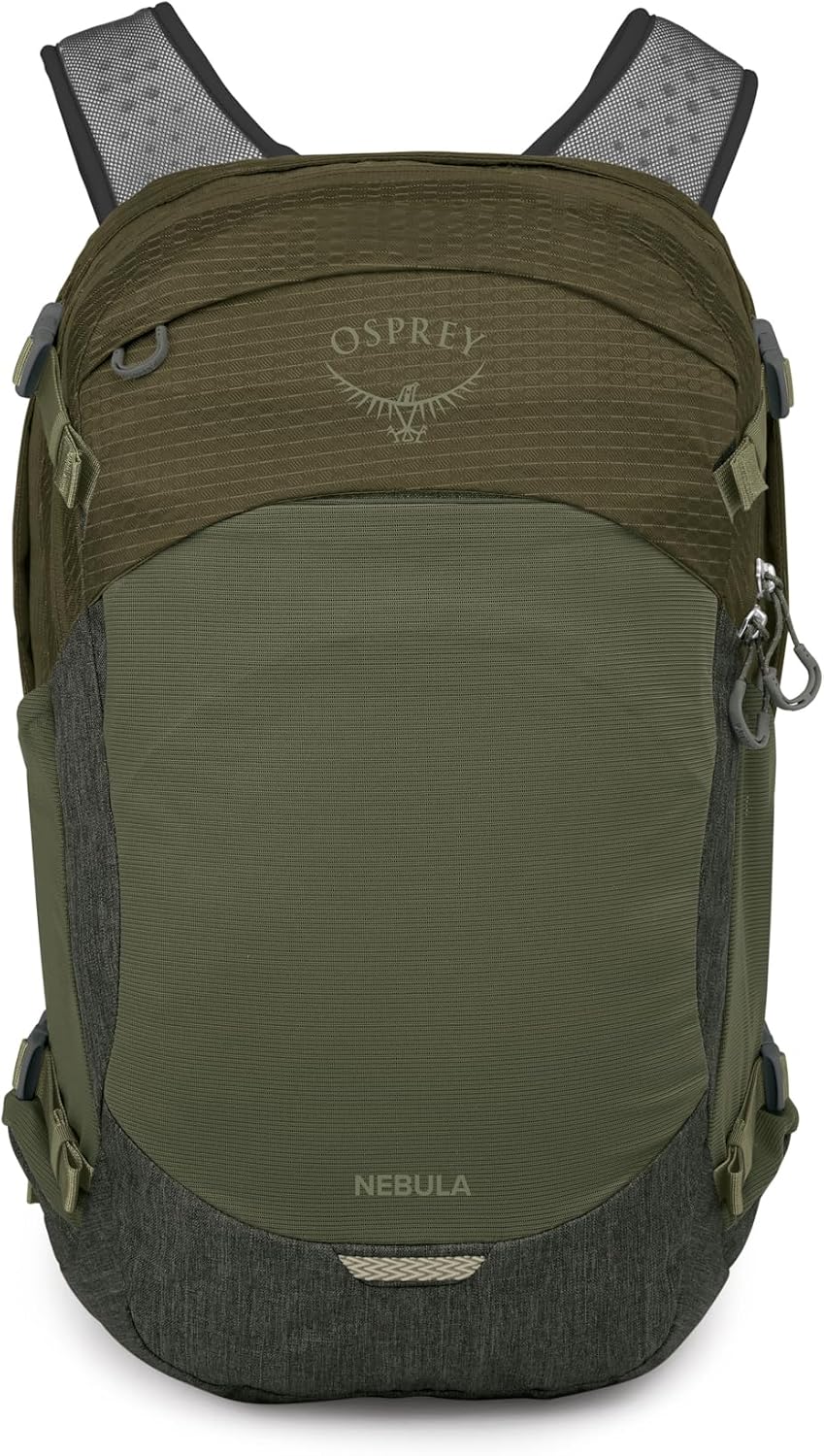Osprey Nebula Commuter Backpack - Everyday Bag with Laptop Sleeve and Bottle Pockets, Moss Green/Earl Grey Heather