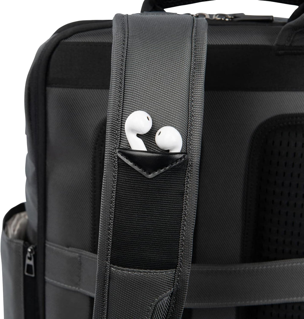Travelpro Crew Executive Choice 3 Large Backpack Fits Up to 15.6 Laptops and Tablets, USB a and C Ports, Men and Women, Titanium Grey