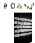 Grade 8 Hex Head Cap Screw Bolts, Nuts, Washers Fine Thread SAE Assortment - 635 Hardware Fastener Kit Set RV8585S