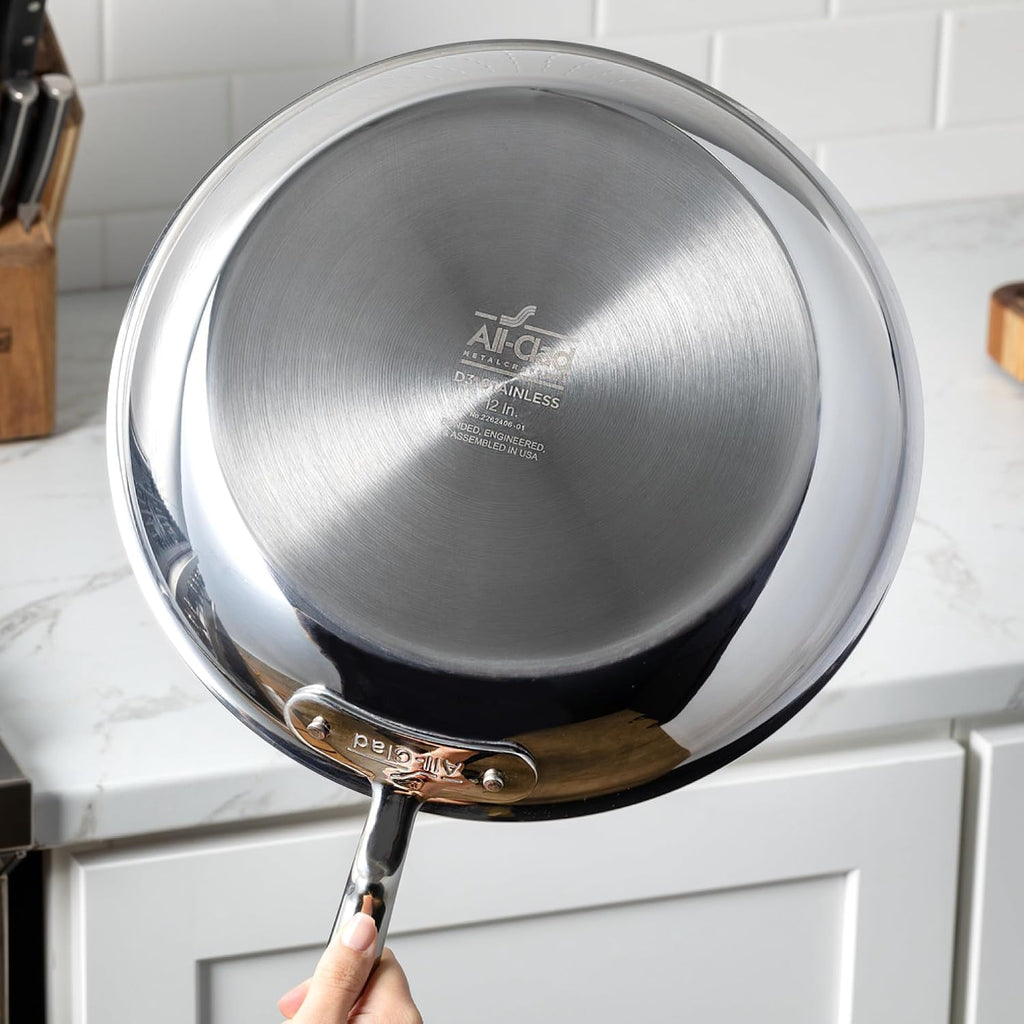 All-Clad Saucier Pan, 2-Quart,4212,White