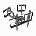 Universal TV Stand TV Stand Base Six-arm Corner TV Bracket Full Motion Wall Mount Extension Swivel Tilt TV Bracket with Dual Base Fits Most 32 to 70 Inch Flat Screen TV Tv Stand Mount (Size : L)