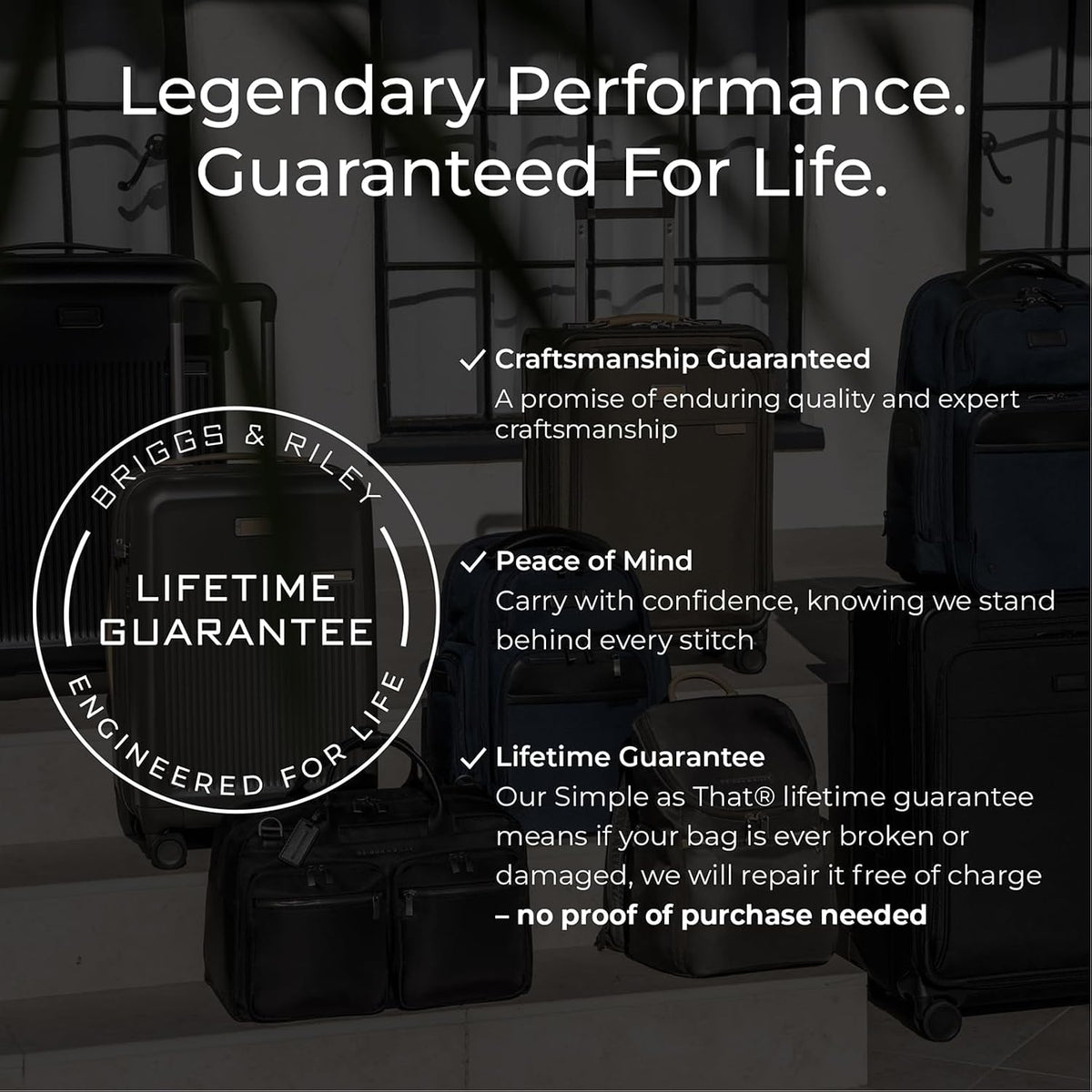 Briggs & Riley Toiletry Kit - Travel Bags for Women & Men, Organizer for Vacation, Dopp Kit for Bathroom Accessories, Makeup, & Skincare