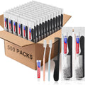 500 pcs Disposable Toothbrushes with Toothpaste and Comb for Homeless Individually Wrapped,10g Travel Toothpaste,7inch Black Hair Comb, Toothbrush for Hotel,AirBnb,Shelter,Charity