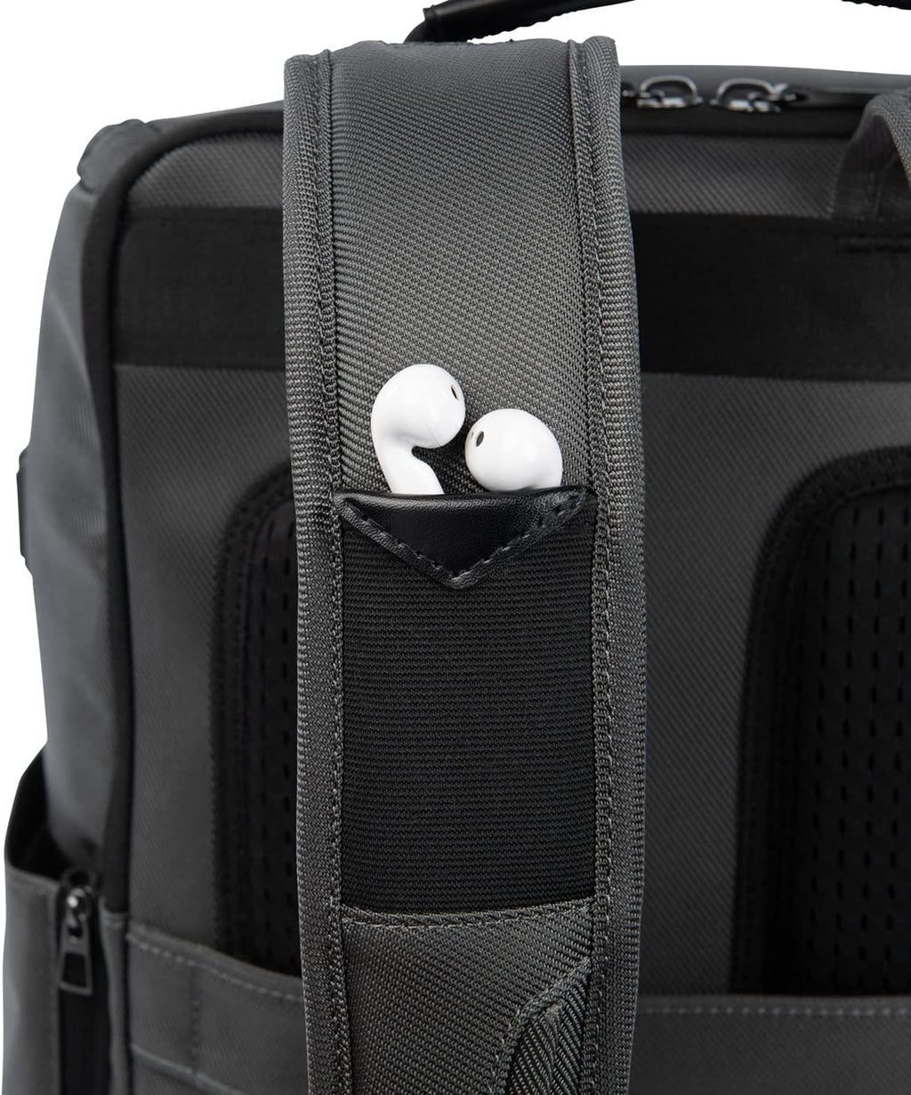 Travelpro Crew Executive Choice 3 Medium Top Load Backpack fits up to 15.6 Laptops and Tablets, USB A and C Ports, Men and Women, Titanium Grey