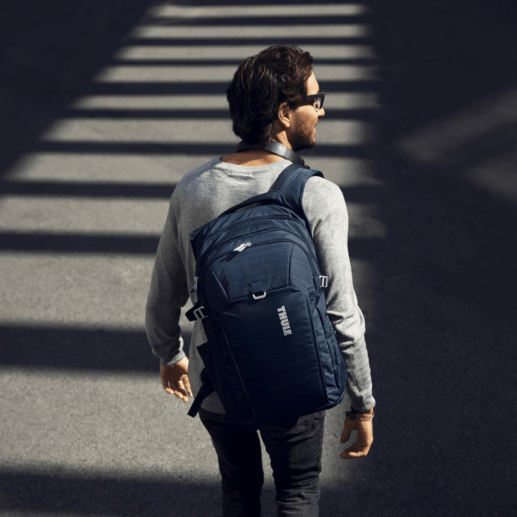 Thule Construct Backpack - School, Work & Travel - Padded Laptop Sleeve - Internal Organizational Quick Access Front Pocket