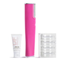 DERMAFLASH LUXE+ Sonic Dermaplaning Tool for Face Peach Fuzz Removal, Anti-Aging and Exfoliation