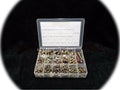 Small Head Flange Nut & Bolt Screw Assortment Kit M6, M8, M10 Metric Grade 10.9 Hardware Fastener Kit Set RV8923S