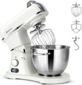 ZACME 8.4QT Commercial Stand Mixer 800W with Aluminum Die Casting Meets the Standard of NSF/ANSI 8-2023, Mixers Kitchen Electric Stand Mixer with Stainless Steel 8L Bowl, Dough Hook, Whisk and Beater
