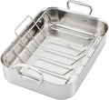 Hestan Provisions – 14.5' Classic Clad Roaster with Stainless Steel Rack