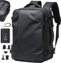 Cusangel vacuum backpack travel with pump compression,18in vac travel 45L expandable 60L capacity laptop,multiple pockets Flight Carry-On XL (Casual Vac-backpack)