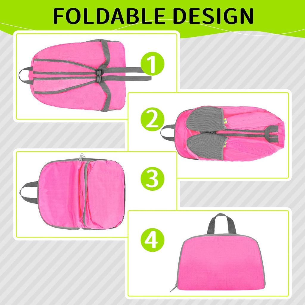 48 Pcs 17 Inch Foldable Backpacks in Bulk Classic Back Packs Colorful Book Bags Lightweight Basic Bookbags Wholesale for Homeless Student School Supply Outdoor Travel