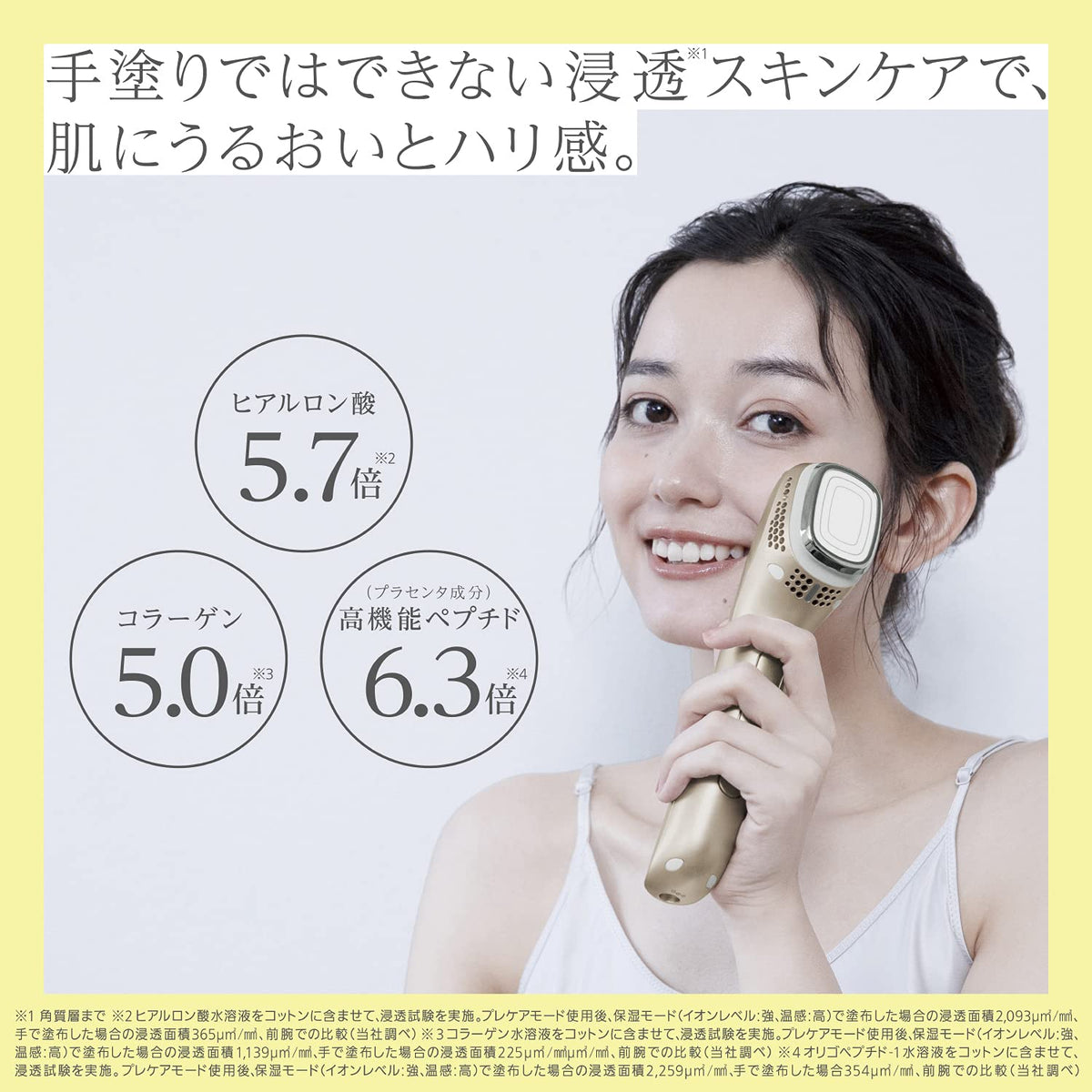 Panasonic EH-ST99-N [Ion Facial Device Ion Boost Gold Style] Facial Beauty Device 100-240V Shipped from Japan