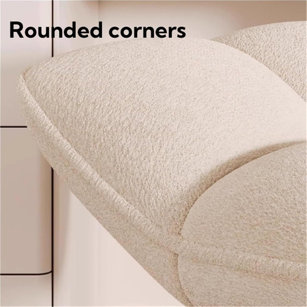 Upholstered Vanity Stool Accent Chair Makeup Chair Vanity Bench Ottoman Stools for Makeup Room Living Room,Living Room