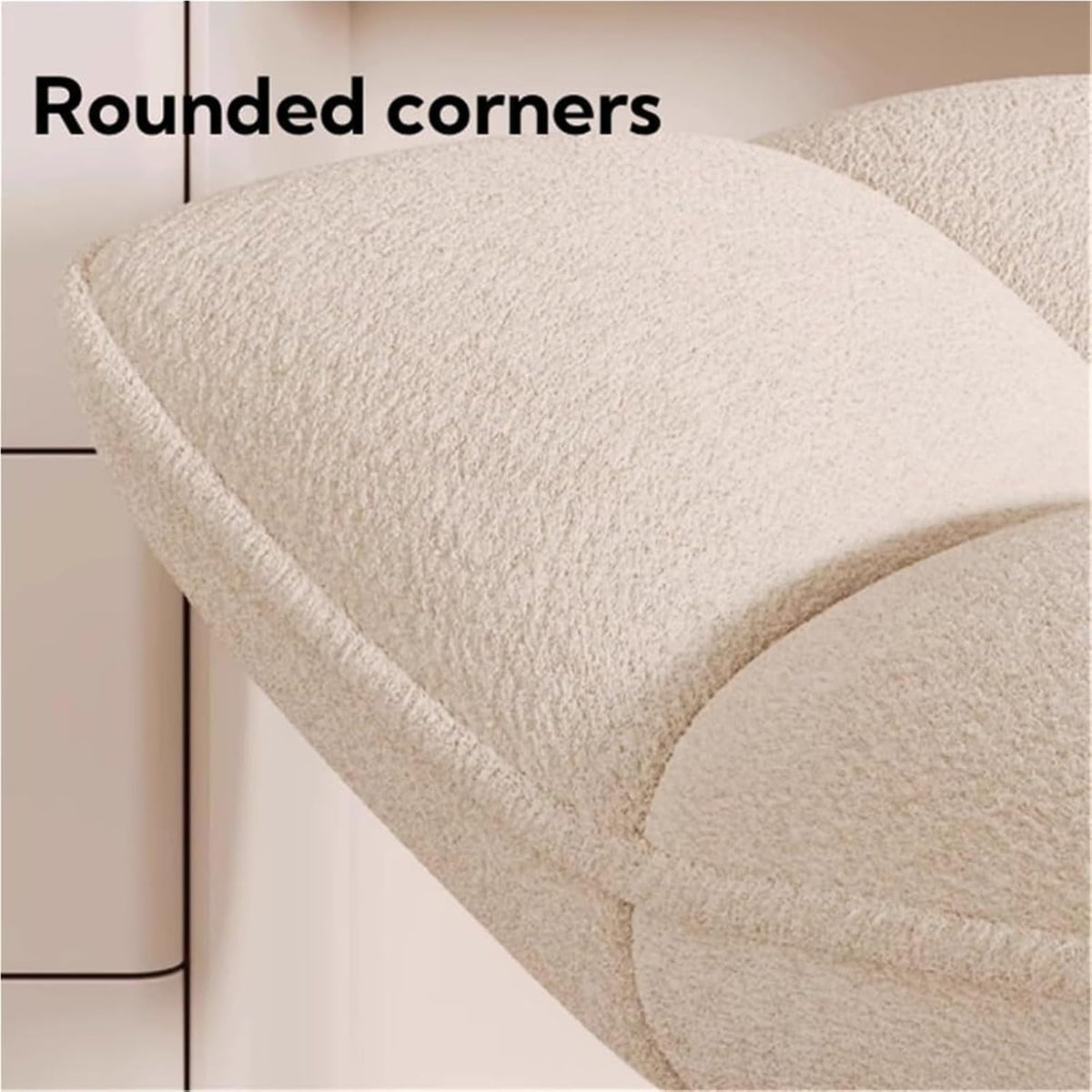 Upholstered Vanity Stool Accent Chair Makeup Chair Vanity Bench Ottoman Stools for Makeup Room Living Room,Living Room