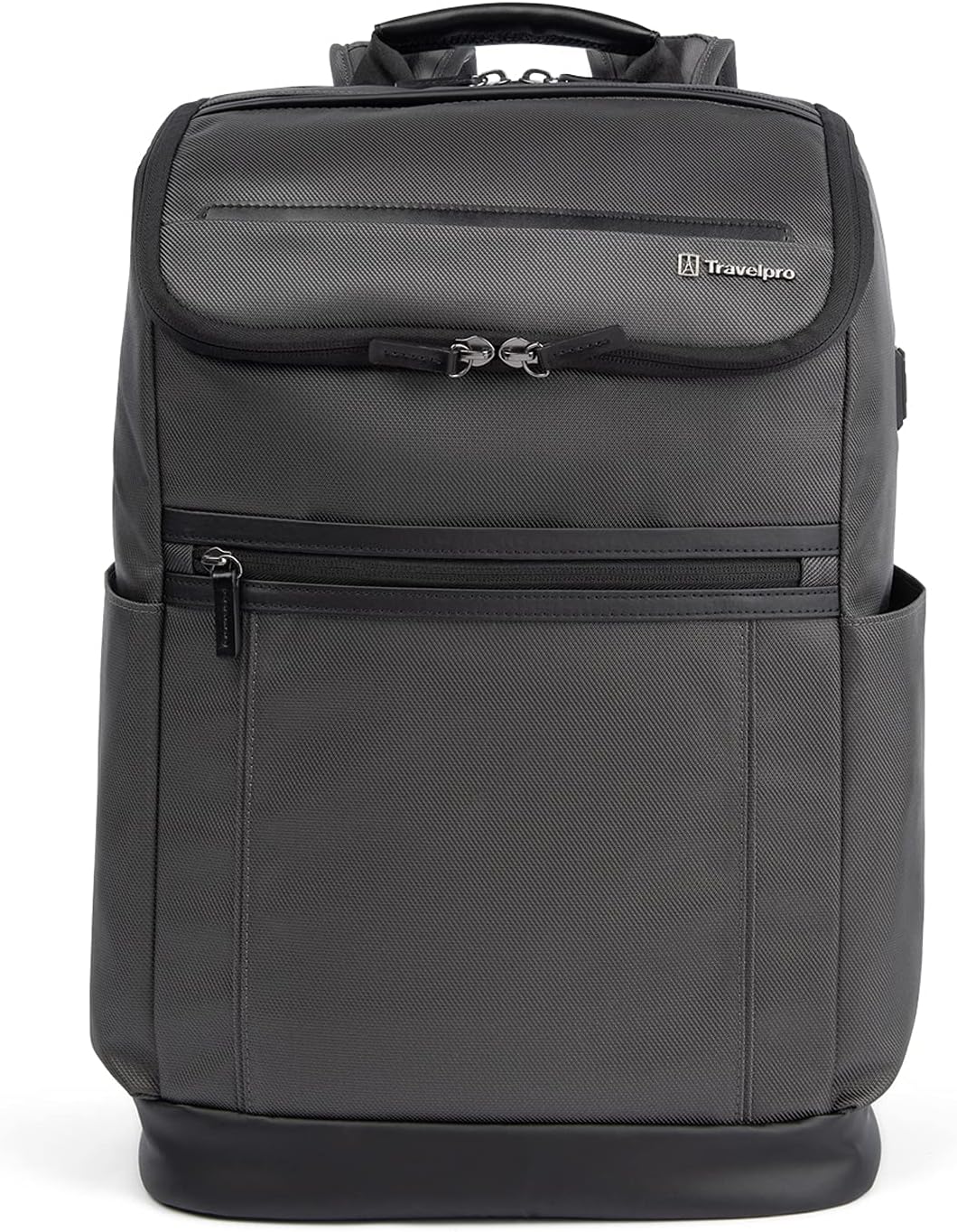 Travelpro Crew Executive Choice 3 Medium Top Load Backpack fits up to 15.6 Laptops and Tablets, USB A and C Ports, Men and Women, Titanium Grey
