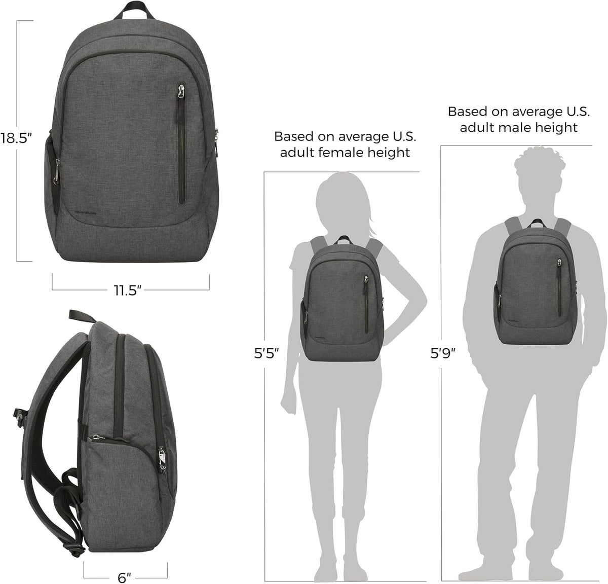 Travelon Anti Theft Urban Backpack