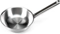 Matfer Bourgeat Tradition Stainless Steel Flared Saute Pan, 9 1/2'