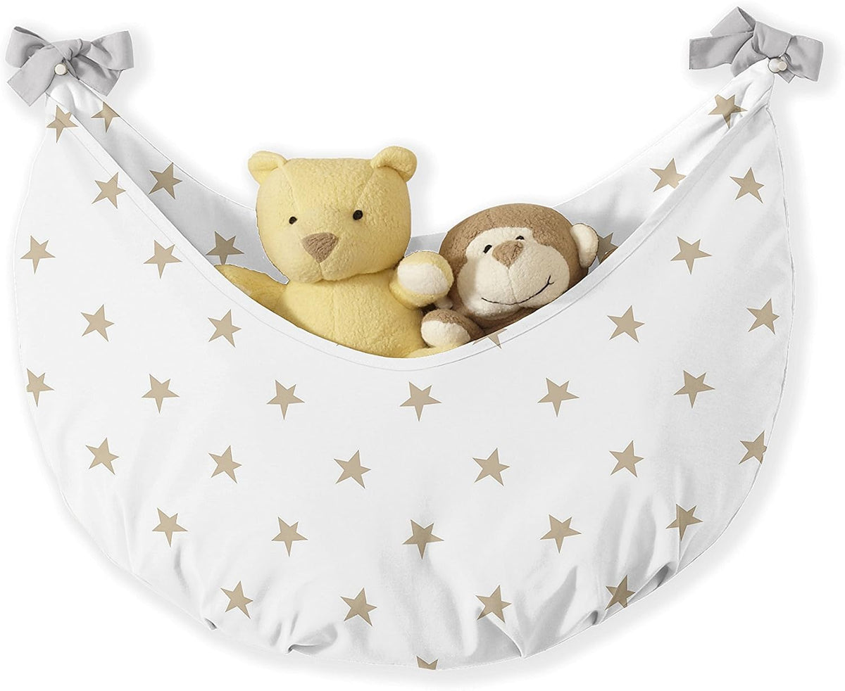 Sweet Jojo Designs 11 pc. Blush Pink, Gold, Grey and White Star and Moon Celestial Baby Girl Crib Bedding Set