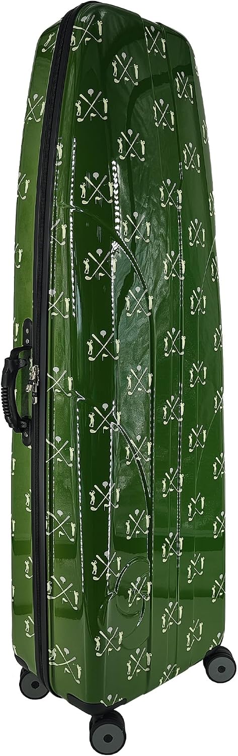 Samsonite Tour Deluxe Golf Hard Case Golf Travel Bag, Lightweight & Durable ABS Shell, 360 Degree Multi-Directional Wheels