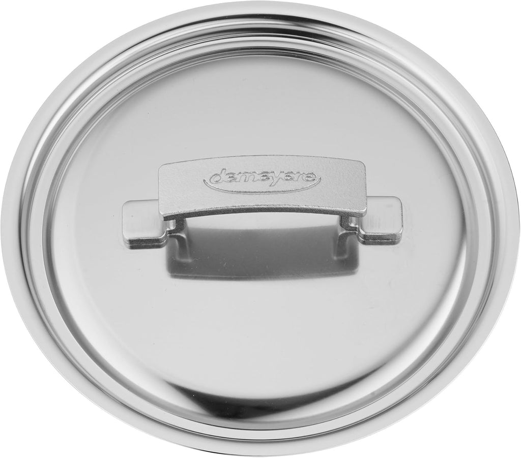 Demeyere Industry 5, 2-qt Stainless Steel Saucier, 5-Ply Construction, Compatible on all Stovetops, Made in Belgium